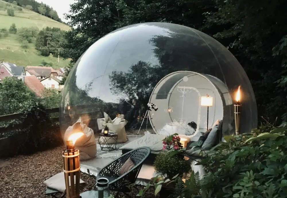 bubble tent picnic