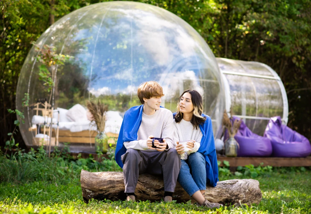 garden igloo bubble tent